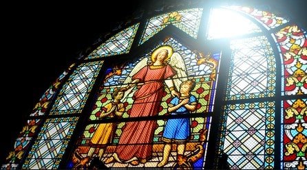 Custom Stained Glass Replacement in Conroe's Religious Sanctuaries