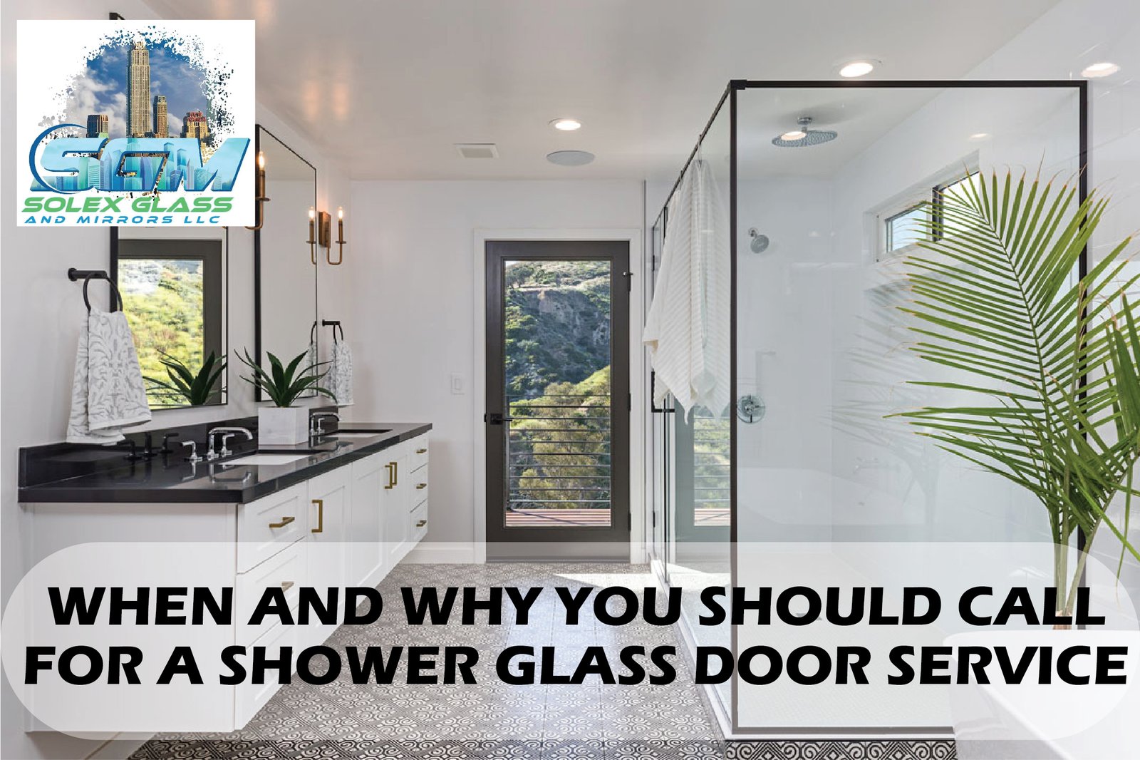 shower glass door service