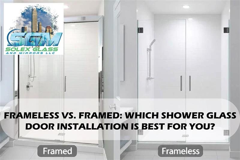 Shower Door Installation