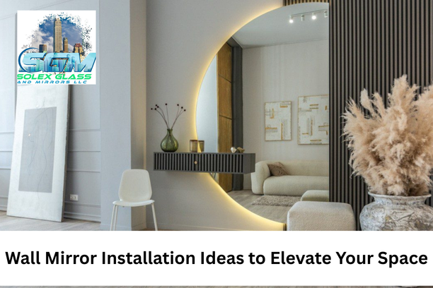 wall mirror installation