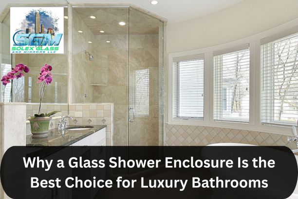 glass shower enclosure